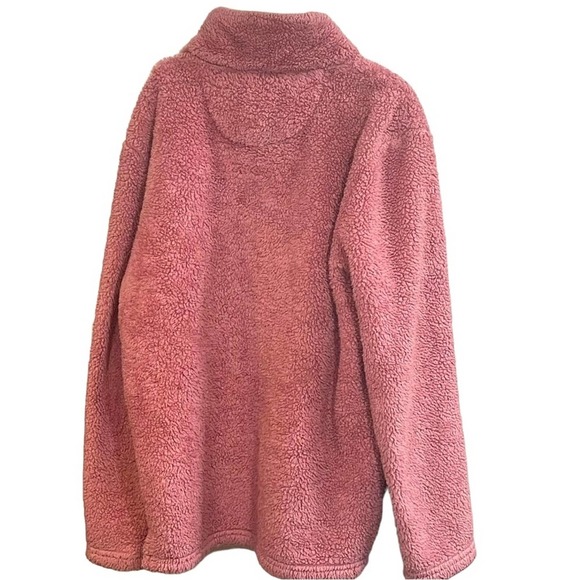 Copper Key | Pink Soft Sherpa Pullover Size 10/12 - Picture 5 of 5